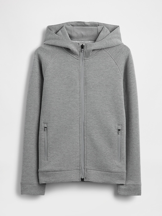 sweat à capuche zippé gapfit tech à séchage rapide pour enfants