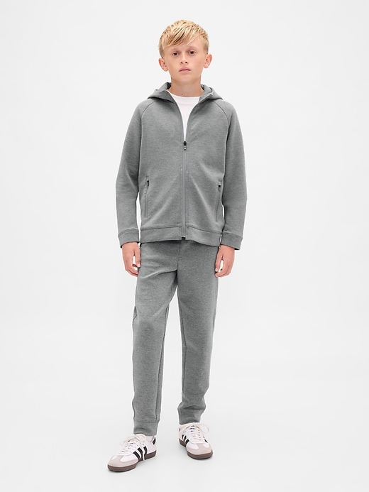 sweat à capuche zippé gapfit tech à séchage rapide pour enfants
