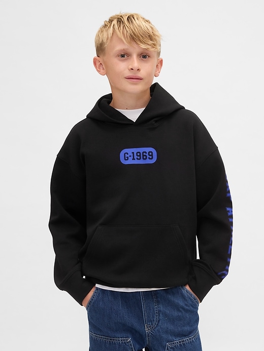sweat à capuche gapfit tech quick-dry pour enfants