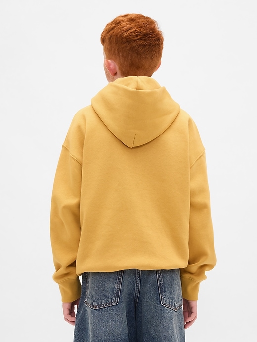 sweat à capuche vintage pour enfants avec logo soft
