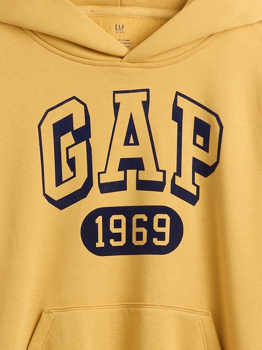 sweat à capuche vintage pour enfants avec logo soft