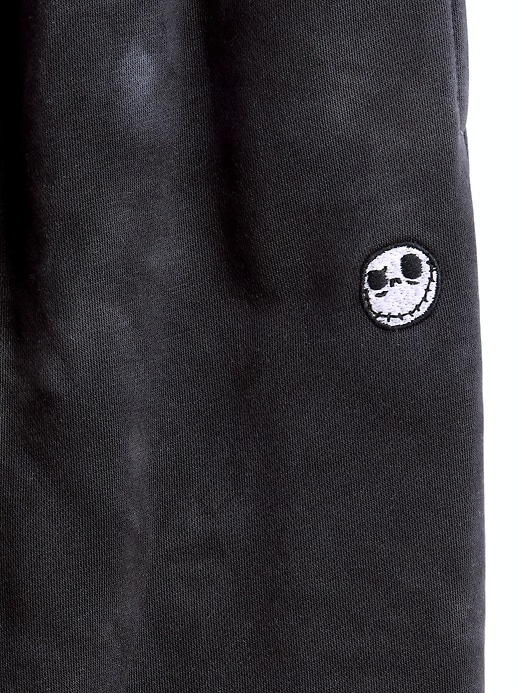 pantalon de jogging ample gap × disney lÉtrange noël de monsieur jack de tim burton pour enfants style vintage motif tête de mort.