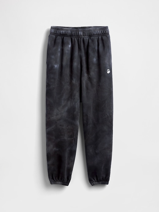 pantalon de jogging ample gap × disney lÉtrange noël de monsieur jack de tim burton pour enfants style vintage motif tête de mort.