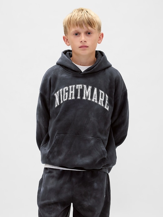 sweat à capuche graphique vintage gap × disney lÉtrange noël de monsieur jack de tim burton pour enfants