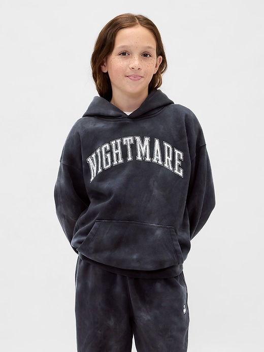 sweat à capuche graphique vintage gap × disney lÉtrange noël de monsieur jack de tim burton pour enfants