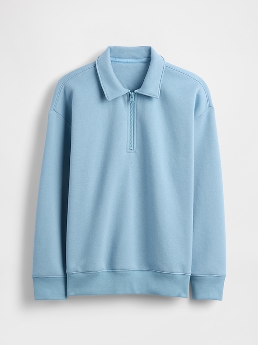 pull à col zippé vintagesoft pour enfants