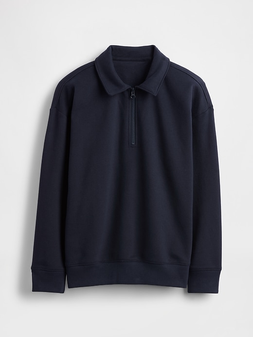 pull à col zippé vintagesoft pour enfants