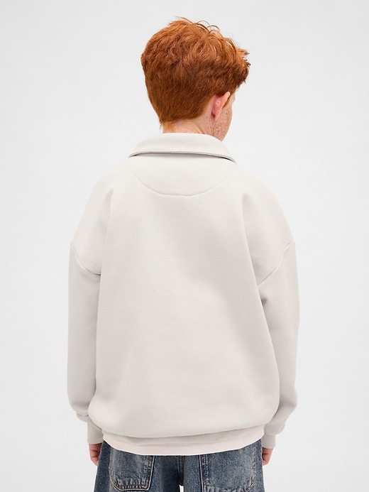 pull à col zippé vintagesoft pour enfants