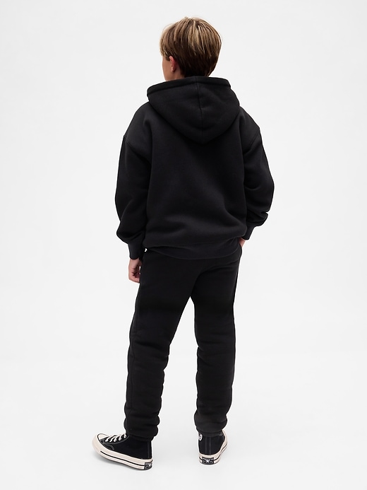 pantalon de jogging confortable doublé en sherpa pour enfants