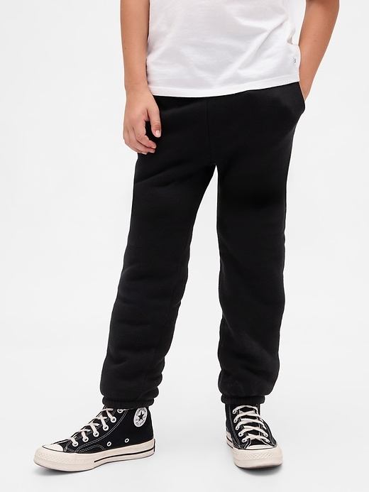 pantalon de jogging confortable doublé en sherpa pour enfants