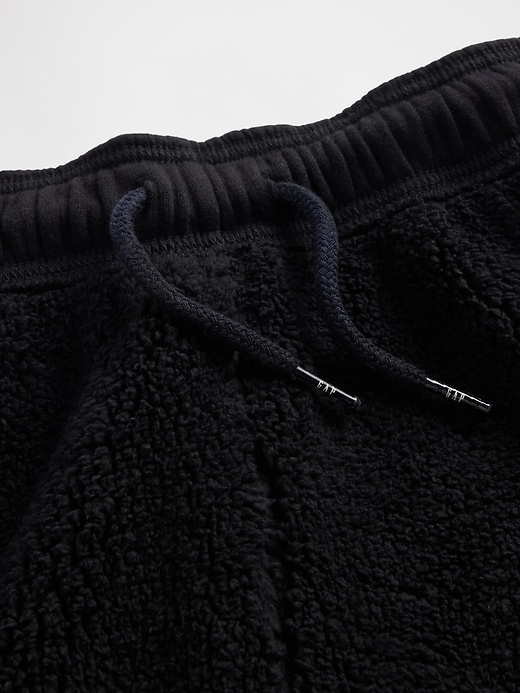 pantalon de jogging confortable doublé en sherpa pour enfants