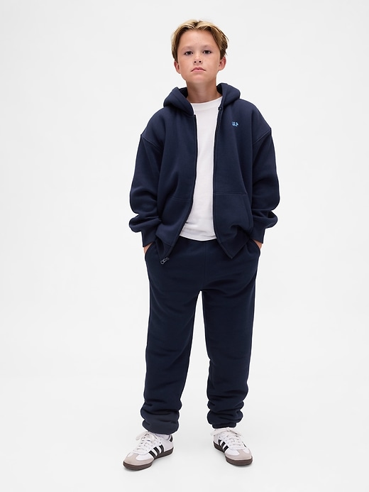 pantalon de jogging confortable doublé en sherpa pour enfants