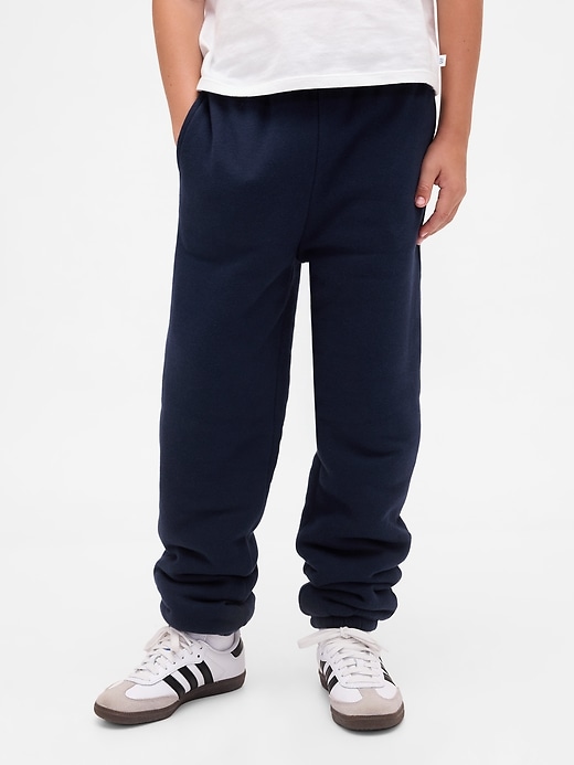 pantalon de jogging confortable doublé en sherpa pour enfants