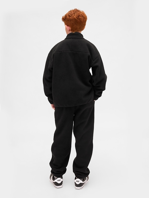 pantalon de jogging sherpa décontracté pour enfants