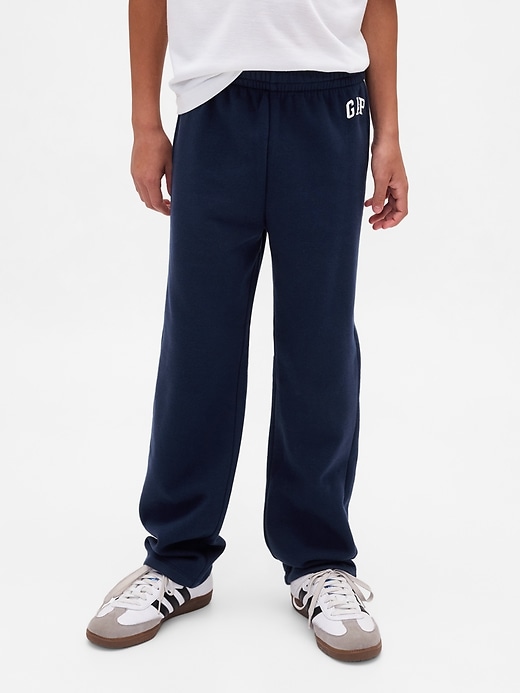 pantalon de survêtement slim pour enfants avec logo