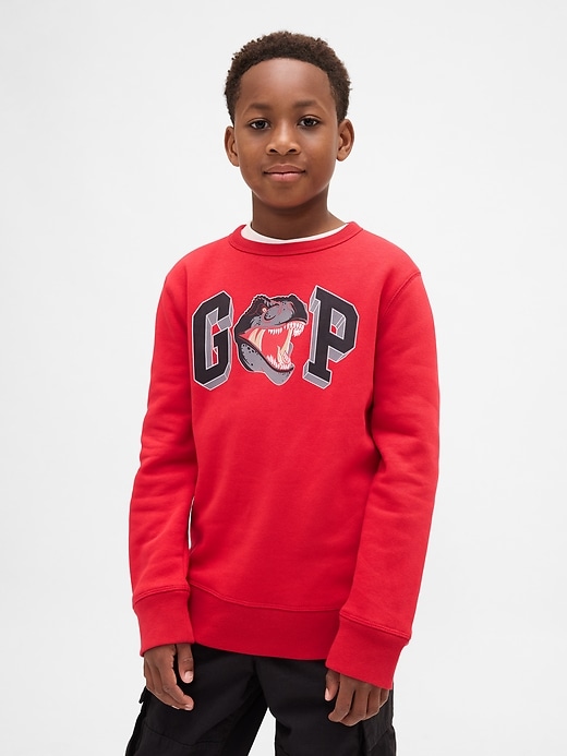 sweat-shirt enfant avec logo graphique