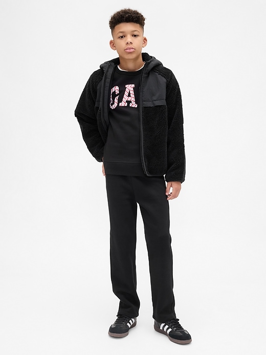 sweat-shirt enfant avec logo graphique