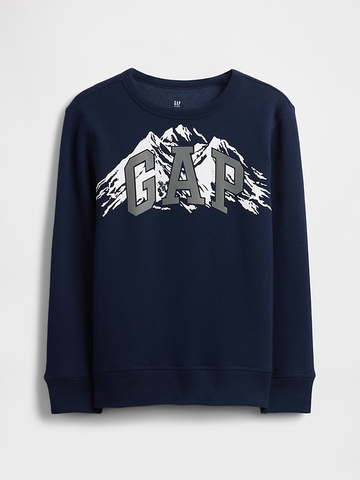 sweat-shirt enfant avec logo graphique