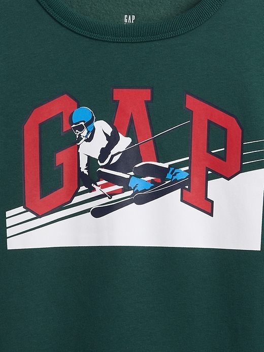 sweat-shirt enfant avec logo graphique