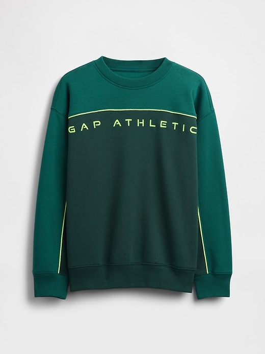 sweat-shirt enfant vintagesoft à logo colorblock