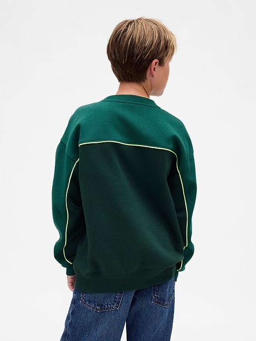 sweat-shirt enfant vintagesoft à logo colorblock