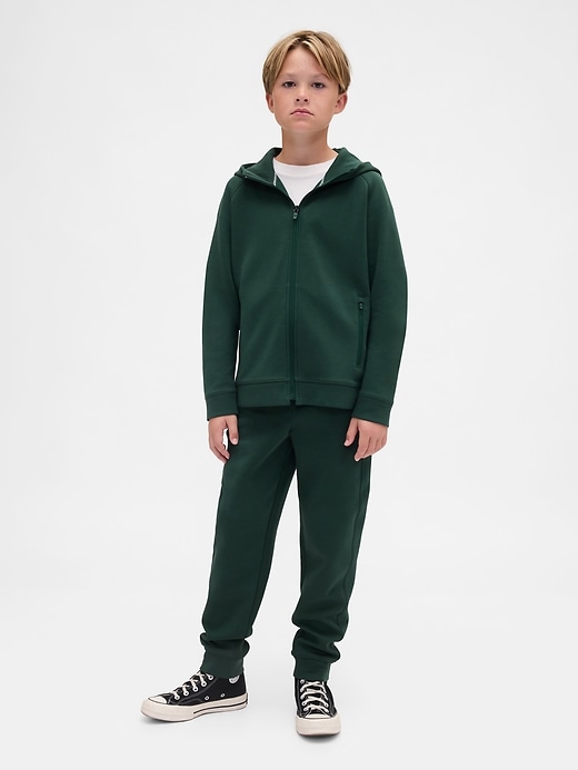 sweat à capuche zippé gapfit tech pour enfants