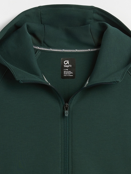 sweat à capuche zippé gapfit tech pour enfants