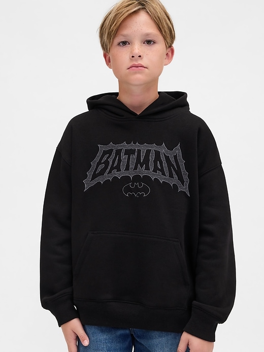 sweat à capuche batman vintage pour enfants