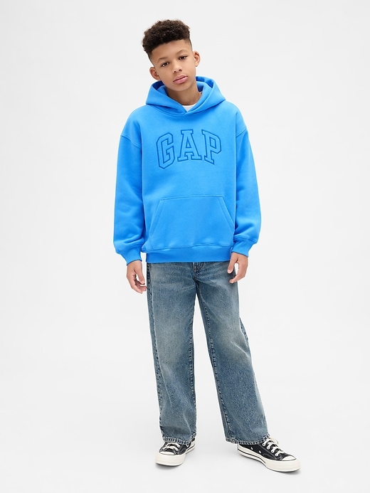 sweat à capuche vintage décontracté pour enfants