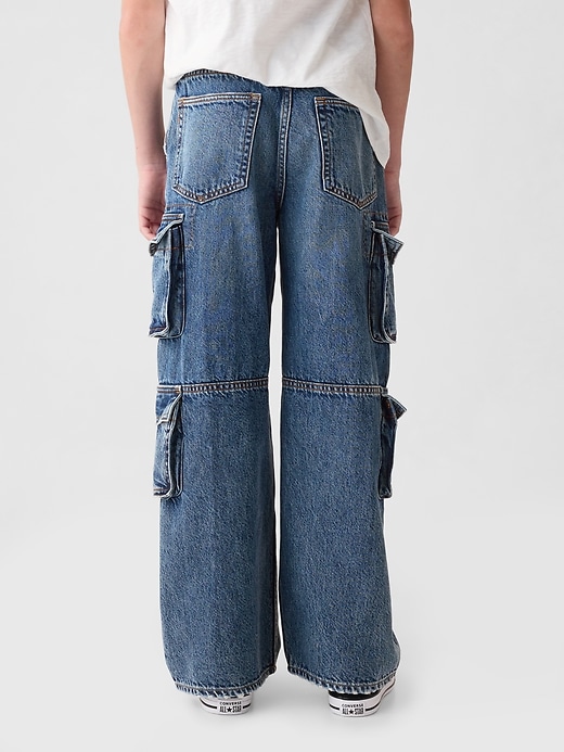 jeans cargo baggy pour enfants