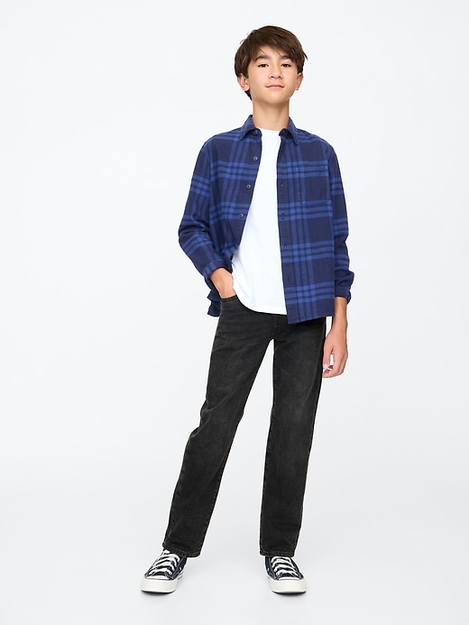 jeans droits originaux des années 90 pour enfants