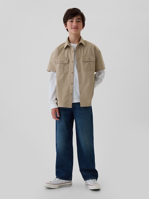 jeans baggy pour enfants