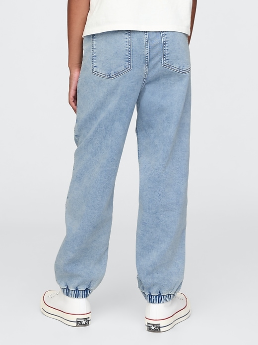 jeans décontractés en maille pour enfants