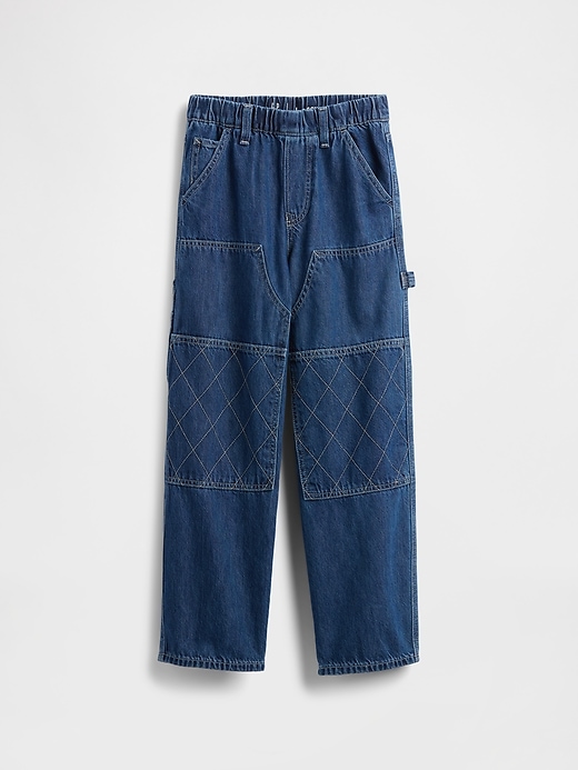 jeans de charpentier amples et confortables pour enfants