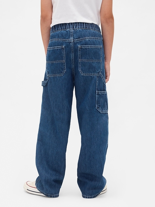 jeans de charpentier amples et confortables pour enfants