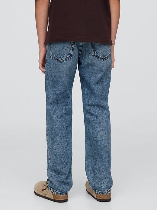 jeans droits originaux des années 90 pour enfants