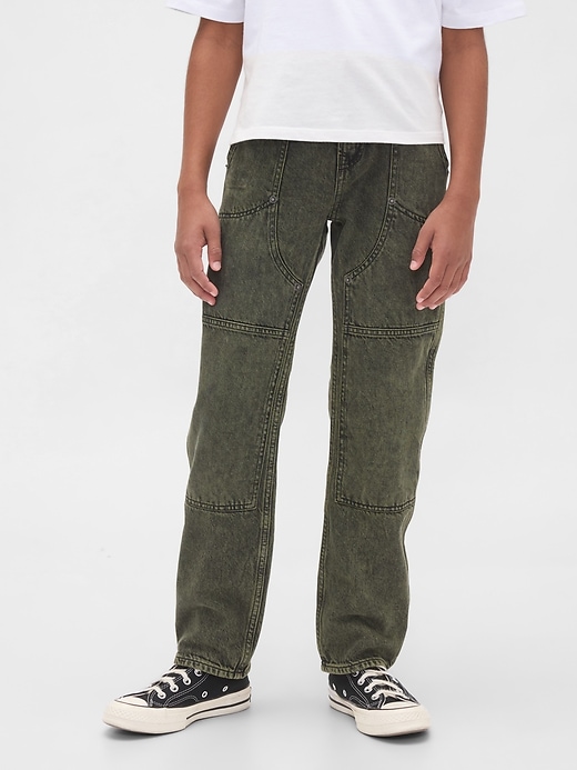 jeans de charpentier droits originaux pour enfants