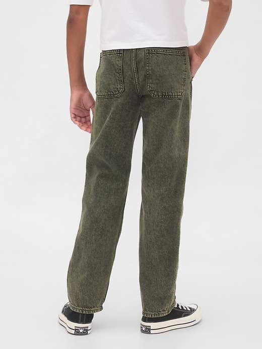 jeans de charpentier droits originaux pour enfants