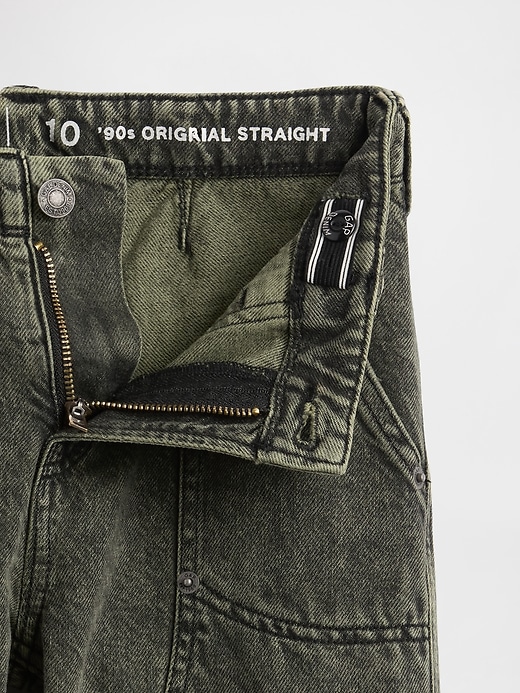 jeans de charpentier droits originaux pour enfants