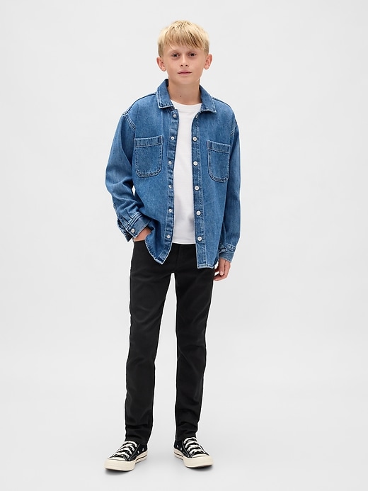 jeans slim pour enfants