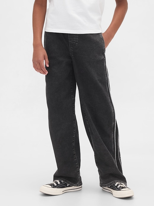 jeans décontractés en maille pour enfants