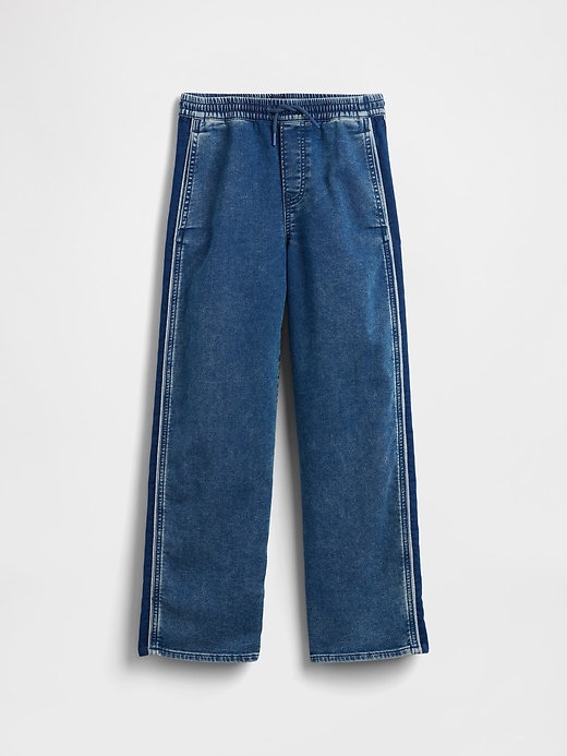 jeans décontractés en maille pour enfants