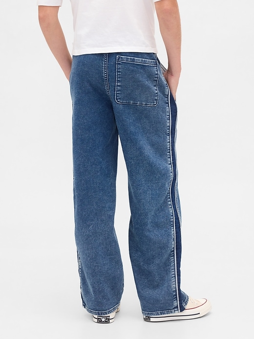 jeans décontractés en maille pour enfants