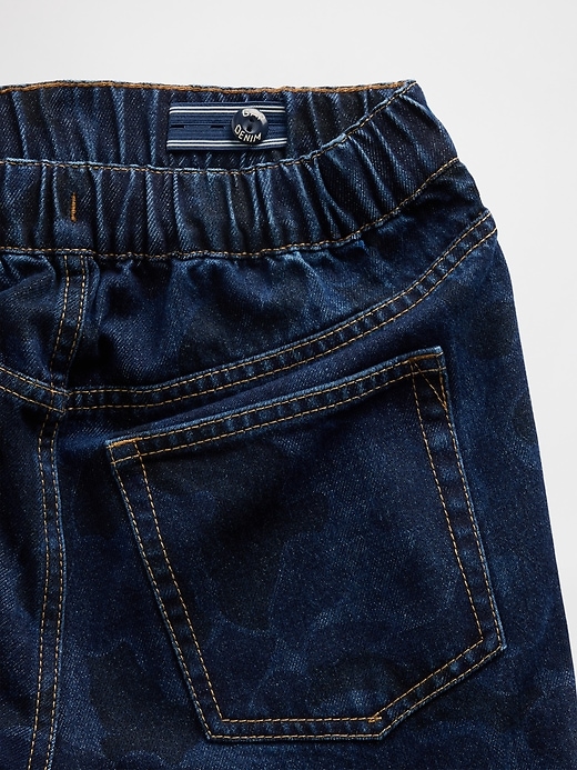 jeans amples camouflage pour enfants
