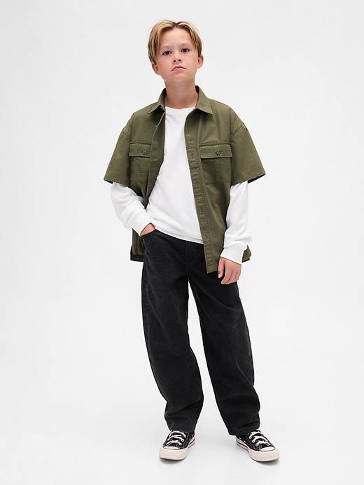 jeans amples fuselés pour enfants