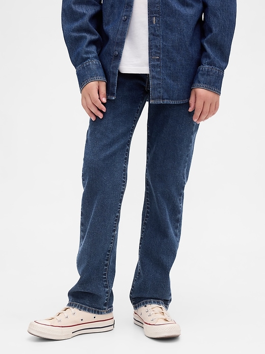 jeans droits pour enfants