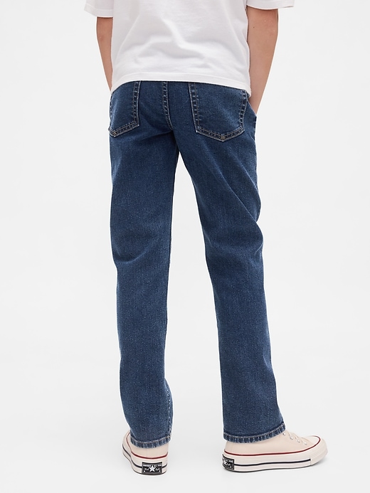 jeans droits pour enfants