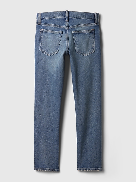 jeans slim pour enfants à déchirer et réparer