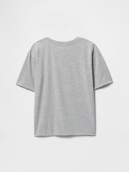 t-shirt pyjama surdimensionné recyclé pour enfants