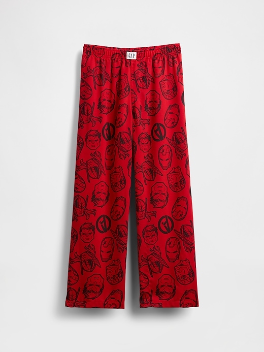 pantalon de pyjama en flanelle recyclée marvel pour enfants